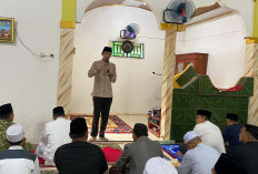 Bupati Kaur Gustil Pausi Shalat Idul Fitri di Desa Tanjung Agung