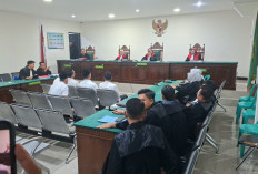 Vonis 5 Terdakwa Kasus OTT Fee Proyek Irigasi BWSS VII di Kepahiang, Hitungan Bulan Bebas