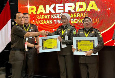 Rakerda 2025: Kejari Kepahiang Dinobatkan Jadi Satuan Kerja Terbaik se Provinsi Bengkulu