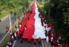 HUT Kemerdekaan RI, Pemkab Seluma Bakal Bentangkan Bendera Merah Putih Sepanjang 2.003 Meter