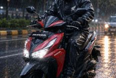 Tips Cari Aman Naik Motor di Musim Hujan Tak Menentu, Keselamatan Berkendara Prioritas Utama