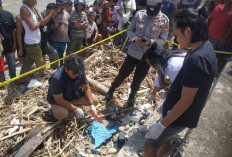 Bayi Laki-laki Ditemukan Tak Bernyawa Ditumpukan Bebatuan Kawasan Pantai Pasar Bawah Bengkulu Selatan