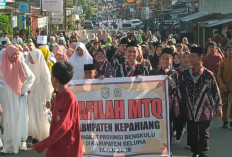Dibuka Bupati Seluma Teddy Rahman, Pawai Ta'aruf Kafilah MTQ ke-37 Tahun 2026 Padat Merayap