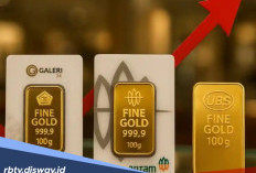 Update Harga Emas Hari Ini: Antam Naik Tipis, Galeri24 dan UBS Stabil