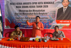Anggota DPRD Kota Bengkulu Pudi Hartono Banyak Serap Aspirasi Warga Saat Reses di Betungan