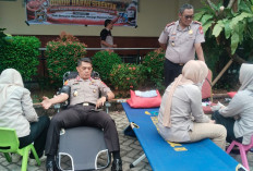 Polisi Bersama Masyarakat, Polda Bengkulu Donor Darah untuk Masyarakat