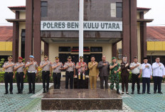 Kapolda Bengkulu Tekankan Disiplin dan Respons Cepat Personel Polres Bengkulu Utara