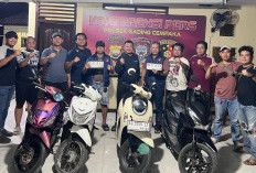 Kurang dari 24 Jam, Bandit Curanmor Ditangkap Polisi