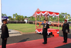 Upacara HUT Bhayangkara ke-80 Polres Kaur, Ini Pesan Kapolres