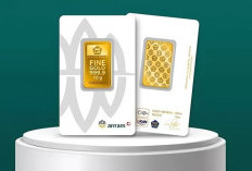 Harga Emas Antam di Pegadaian Berkilau di Akhir Pekan, Tembus Segini per Gram 
