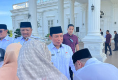 Pesan Wali Kota Bengkulu Dedy Wahyudi ke ASN Saat Halal Bihalal Selain Membahas Tentang Qolbu 