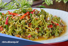 Anti Pahit! Ini Resep Tumis Bunga Pepaya Ikan Teri Medan, Bikin Nambah Nasi