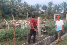 Lahan Kuburan di Seluma Mendadak Dipasang Pagar Kawat yang Mengaku Ahli Waris