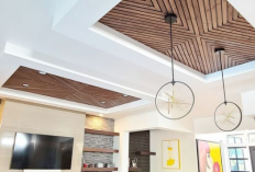 16 Model Plafon Rumah Minimalis, Ruangan Kecil Terlihat Luas