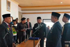 Syarifudin Jabat Sekda Lebong, Bupati Azhari Yakin Awal Kemajuan