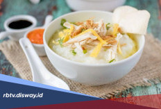 Resep Bubur Ayam Kuah Kuning, Hangat dan Gurihnya Bikin Sarapan Makin Nikmat
