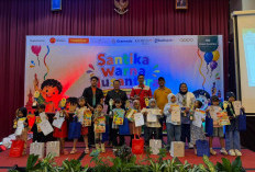 Hotel Santika Bengkulu Sukses Gelar Lomba Mewarnai 'Santika Warna Nusantara'