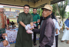 Tunaikan Perintah Agama, Polres Kepahiang Salurkan Daging Kurban Kepada Masyarakat dan Anak Yatim