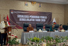 Komisioner KPU RI Parsadaan Harahap Buka Sosialisasi Pendidikan Pemilih Berkelanjutan 2026 di Lebong