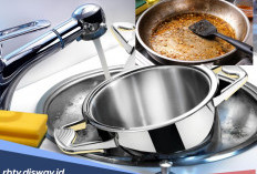 Santai saja! Begini Cara Membersihkan Alat Masak yang Berminyak 