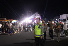 Massa Membludak, Polresta Bengkulu Sukses Amankan Karnaval Batik Internasional