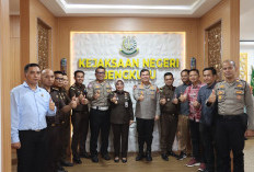 Kolaborasi Penegakan Hukum, Kapolresta Bengkulu Sambangi Kejaksaan Negeri Bengkulu
