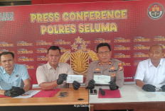 Polres Seluma Ciduk Perangkat Desa Muara Danau yang Sudah 3 Tahun Buron