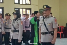 Kapolres Seluma Pimpin Upacara Sertijab Kapolsek Sukaraja
