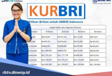 Tabel KUR BRI Pinjaman Rp 25 Juta, Cicilan Per Bulan Mulai Rp 800 Ribuan Selama 36 Bulan