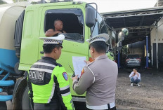 Sat Lantas Polres Mukomuko Gencar Tertibkan Truk ODOL