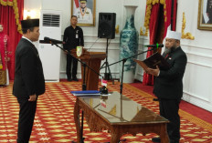Hasil Lelang Jabatan, Herwan Antoni Dilantik Menjadi Sekda Provinsi Bengkulu