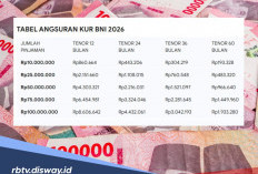 Tabel KUR BNI 2026 Pinjaman Rp 25-100 Juta Bisa Diakses hanya Lewat HP