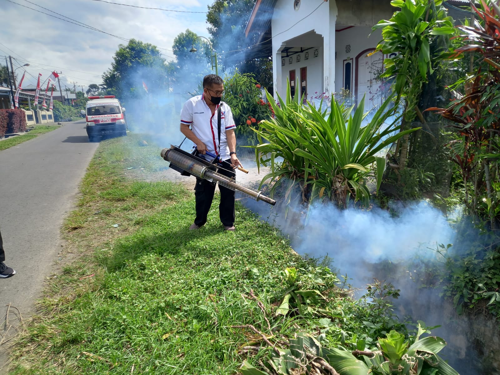 Dirwan Mahmud Pimpin Fogging di Rejang Lebong