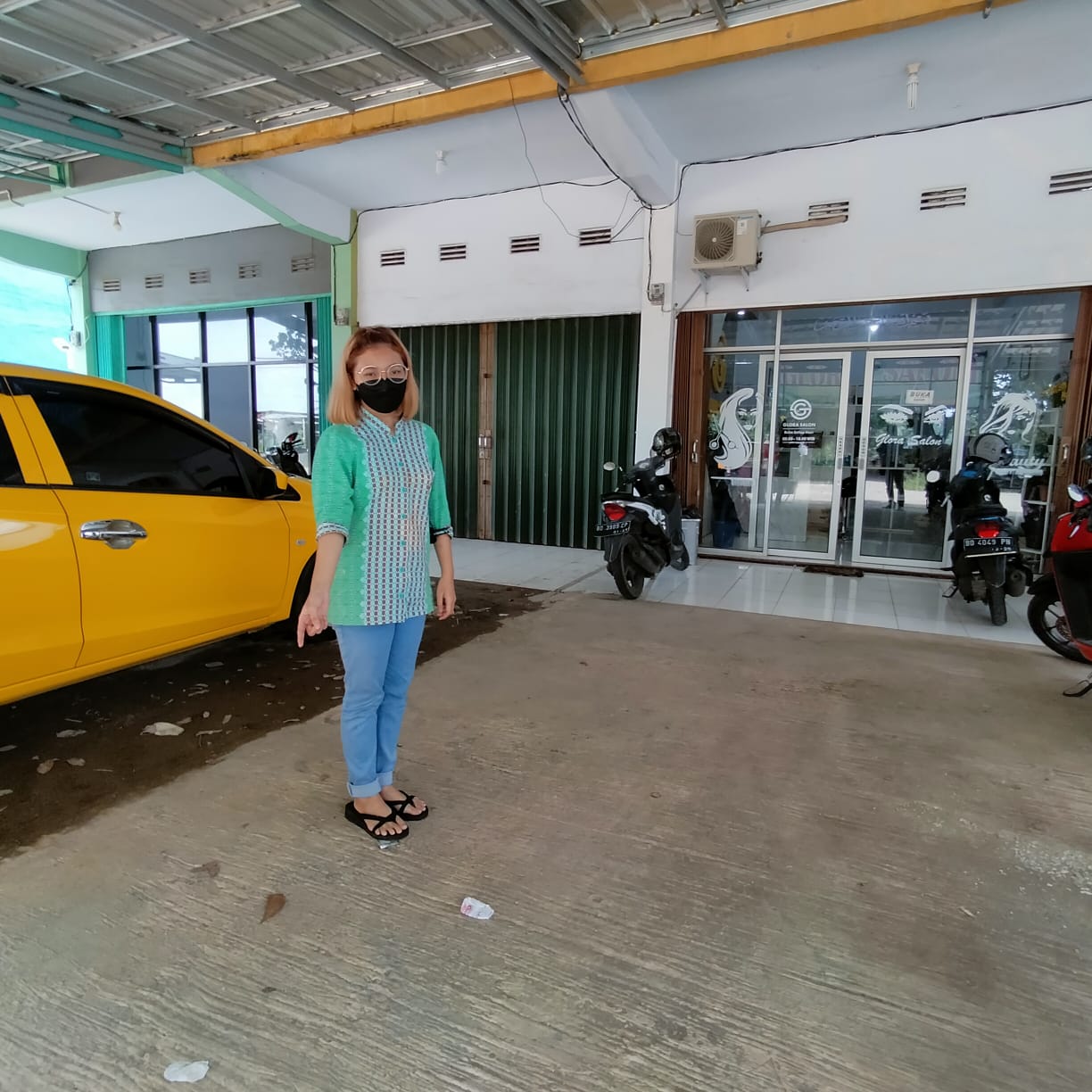 Lupa Cabut Kunci Kontak, Sepeda Motor Customer Salon Hilang
