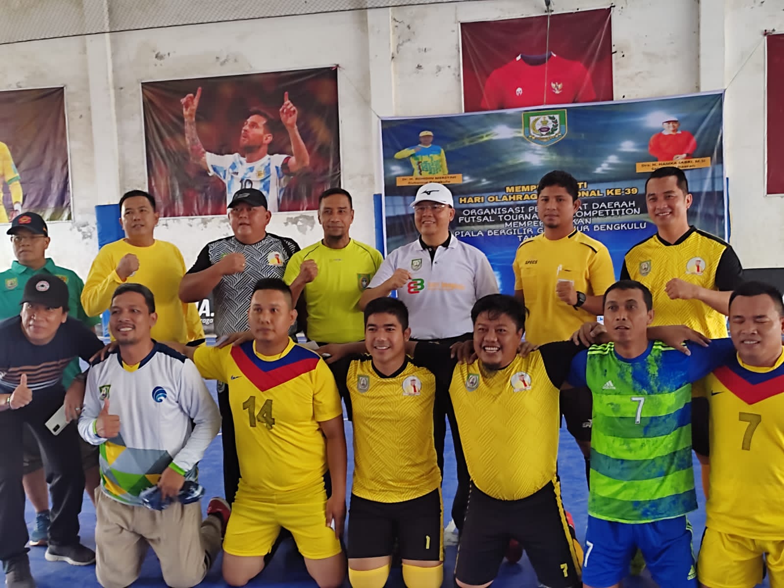 Turnamen Futsal OPD Perebutkan Piala Bergilir Gubernur