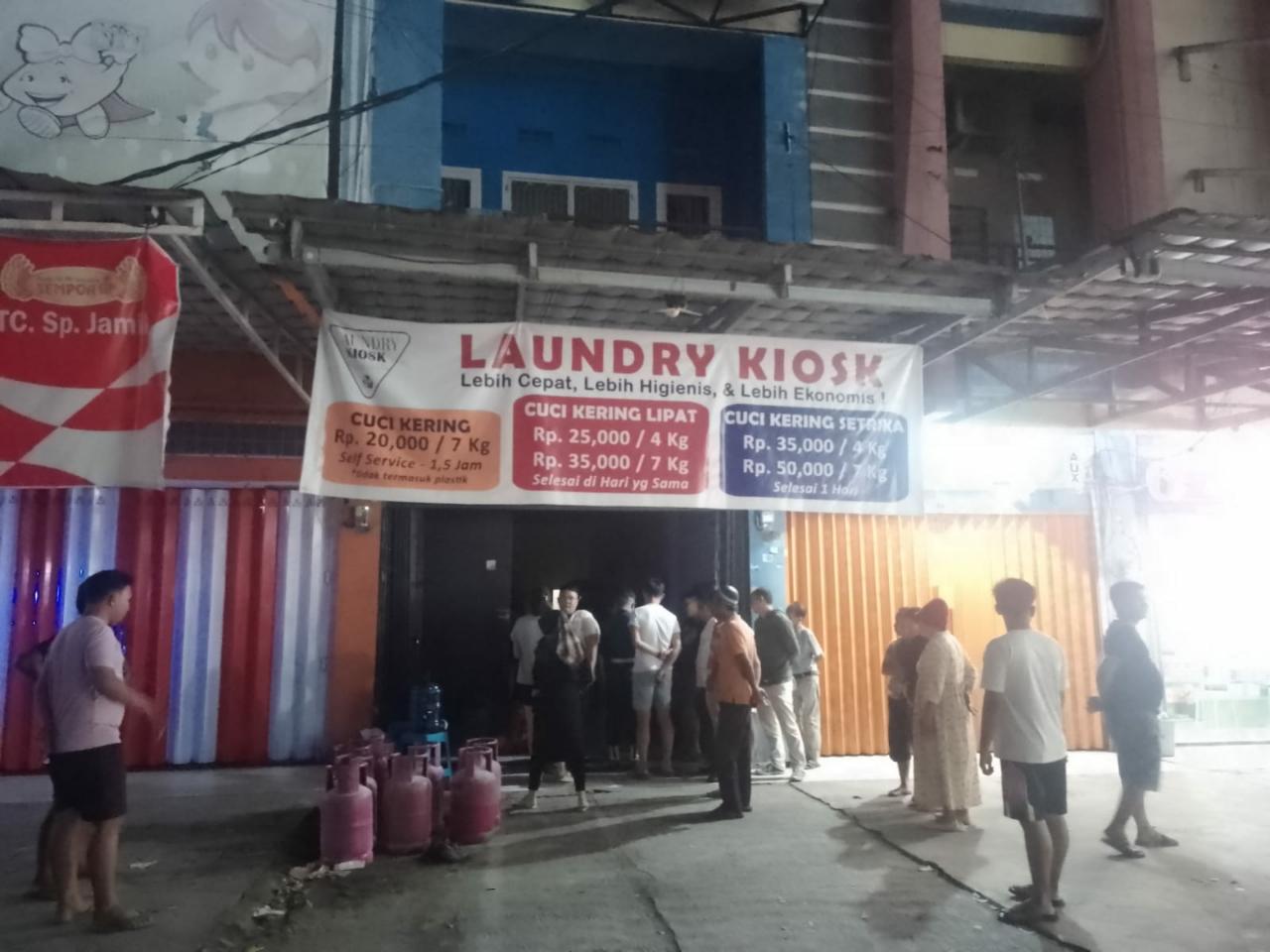 Laundry di Jalan MT Haryono Nyaris Terbakar