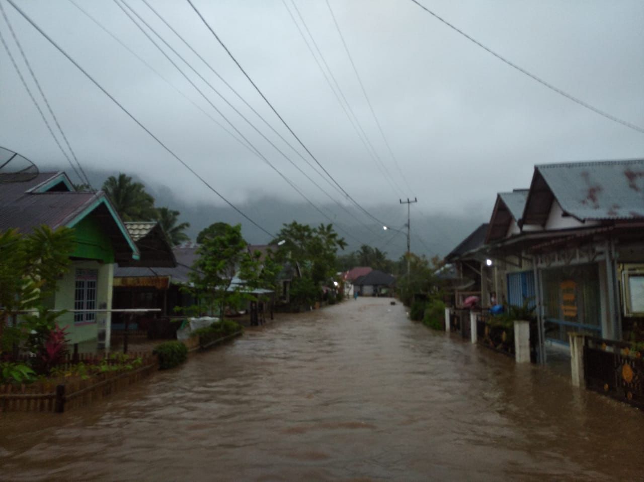 Diguyur Hujan 4 Jam, 3 Desa Tergenang Banjir