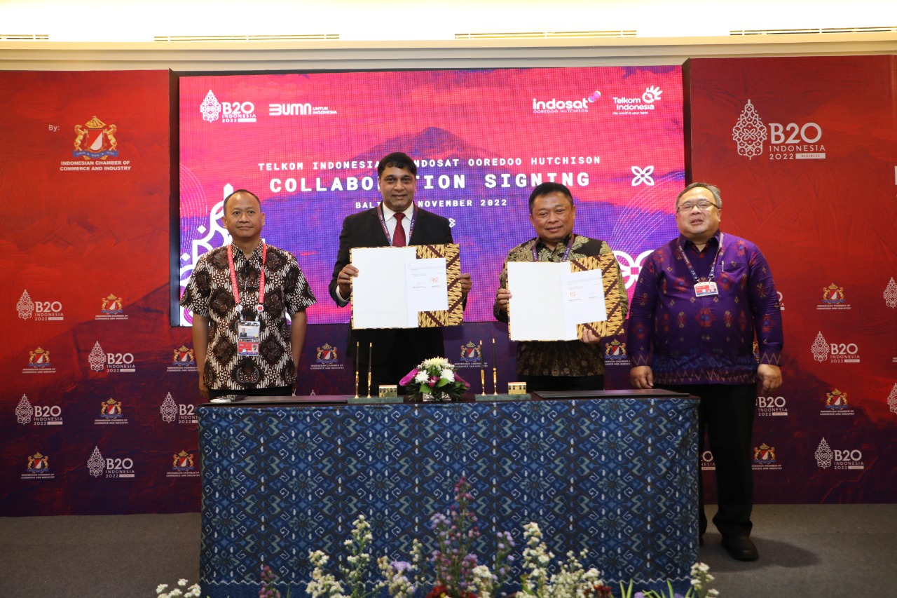 Indosat Ooredoo Hutchison Berkolaborasi Akselerasi   Pertumbuhan Ekonomi Digital Indonesia
