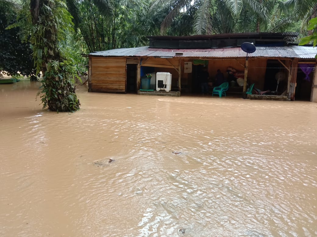 Banjir Rendam Dua Desa di Bengkulu Utara