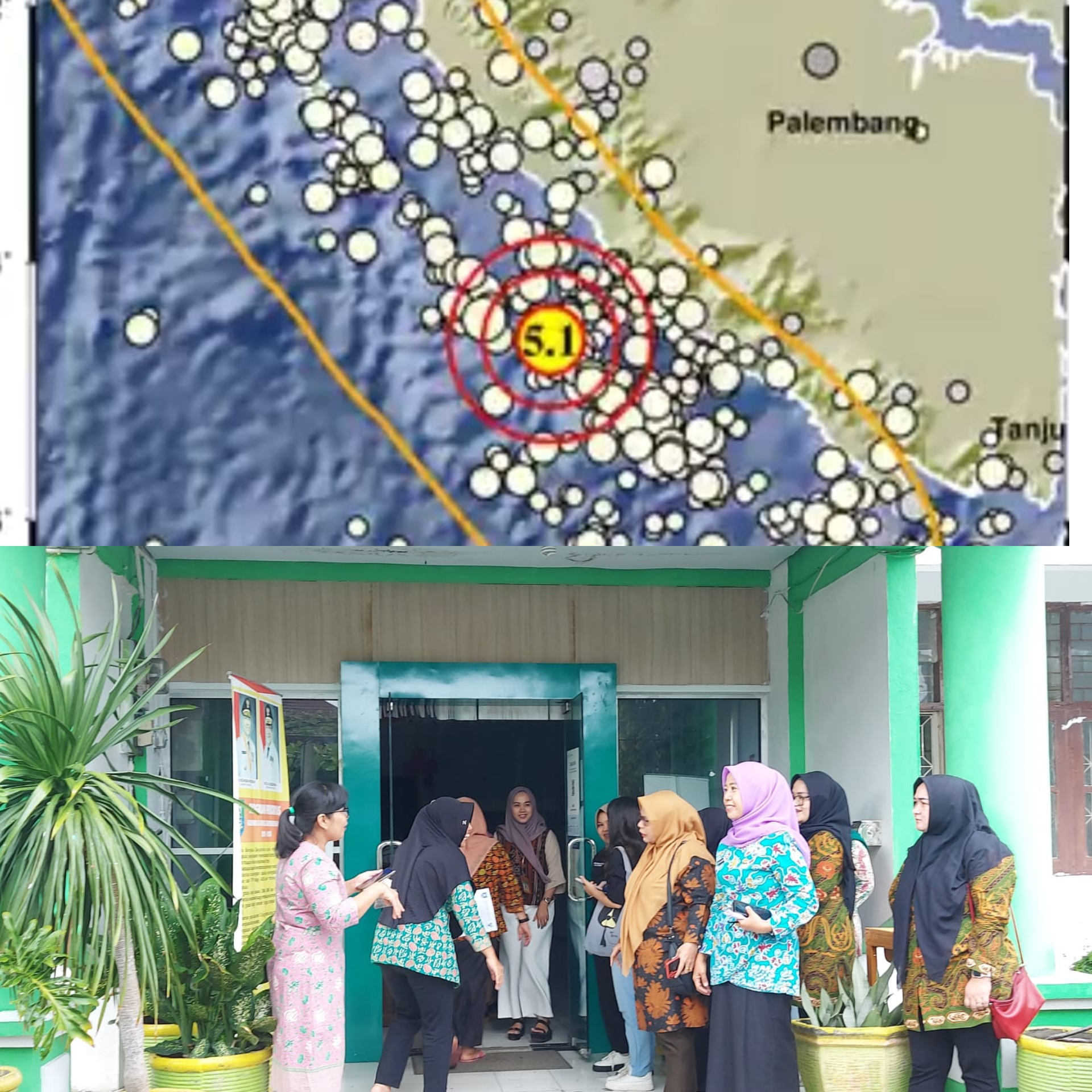 Gempa 5,1 SR Guncang Bengkulu